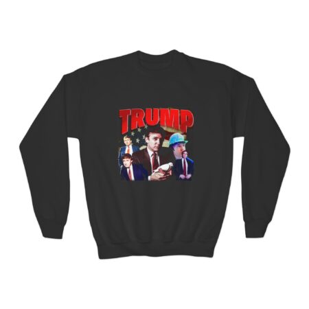 Trump Collage Graphic Crewneck Sweatshirt (Youth XS to XL)