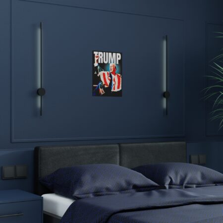 Trump Rocky Satin Posters (300gsm)