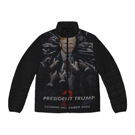 President Trump Term 2 Puffer Jacket (AOP)